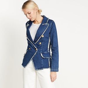 L’AGENCE KAYDENCE DENIM BLAZER